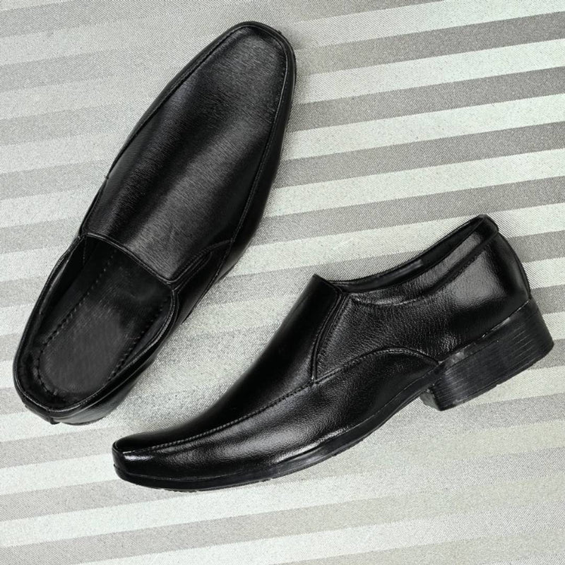 Black Slip-on Formal Shoes For Men's