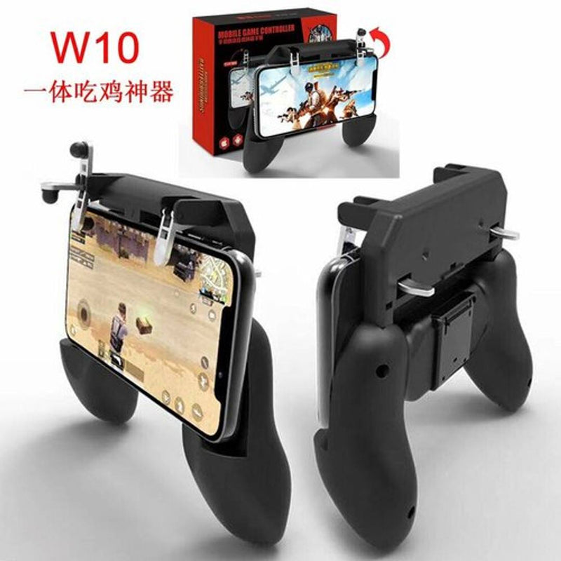 BUY SURETY W10 Wireless GamePad Phone Holder Support 4.7-6.5inch screen, Feel Good, Improve Shooting Speed PUBG Mobile Game Controller, Made of high quality material,very durable,Flexibility, precisio