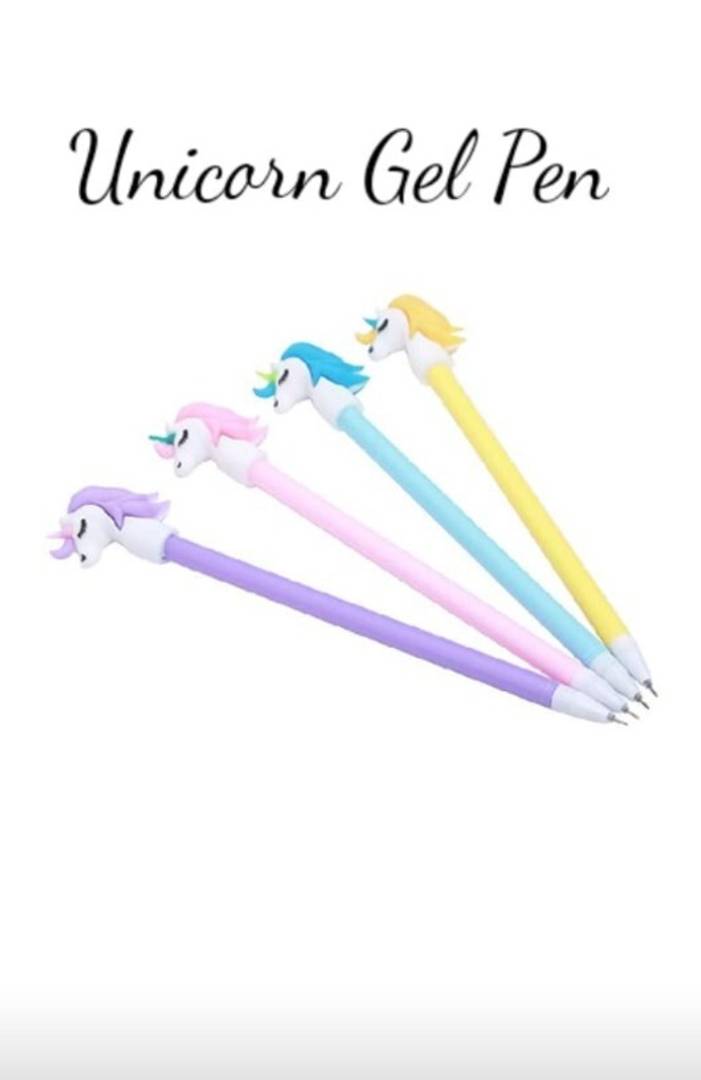 Unicorn Gel Pens (Pack f 4)