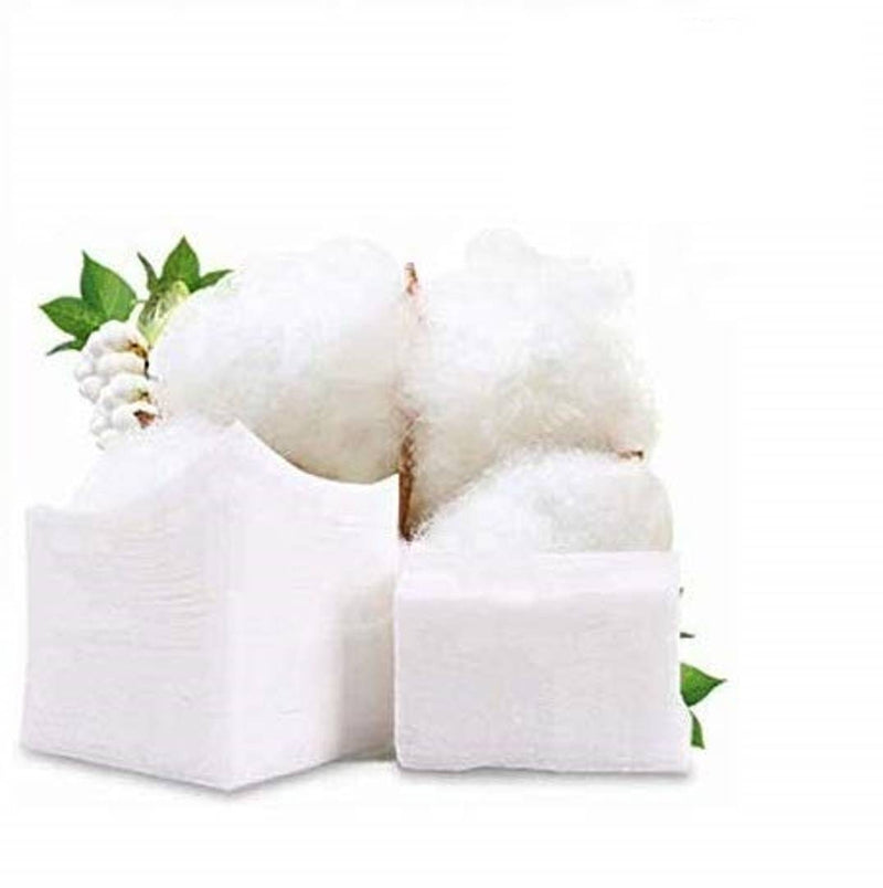 50pcs TISSUE Multi-Purpose Disposable Removable Dry Wet Natural Soft Cotton Cleaning Facial Tissues Wipes