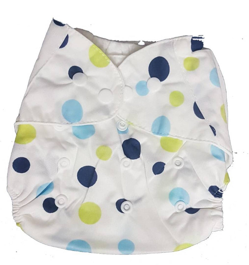 Printed Washable Reusable Adjustable Cloth Diapers With Absorbing Insert Pad