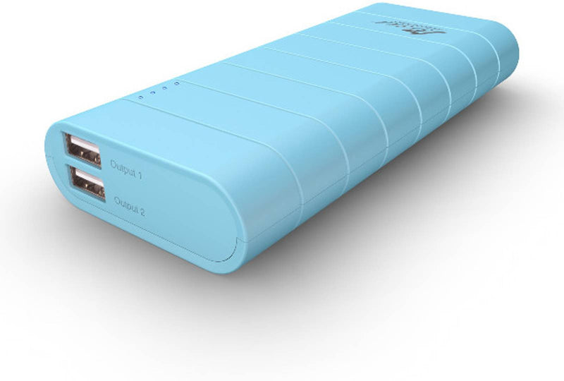 Power Boost 10000 mAh Power Bank (Lithium-ion, Blue)