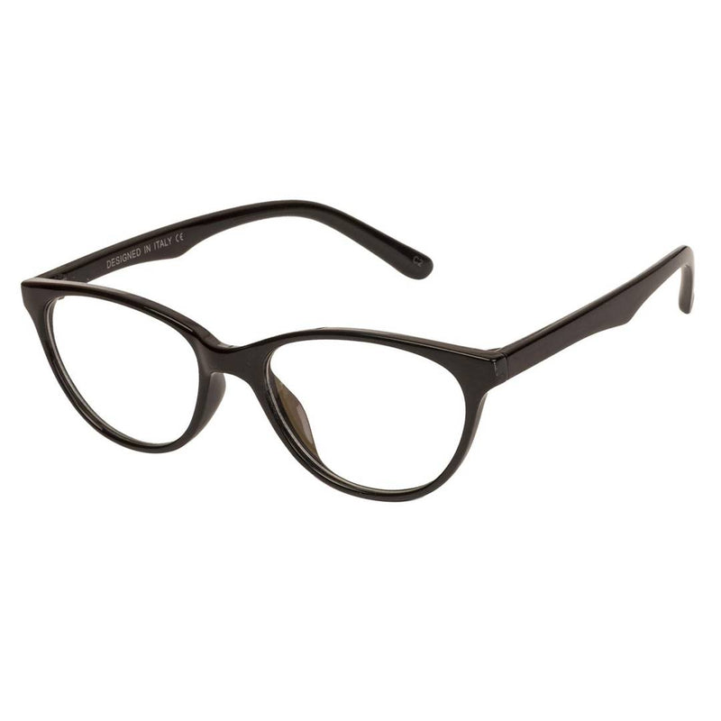Black Cat-Eye Full Rim UV Protected Spectacle-Frame for Girls