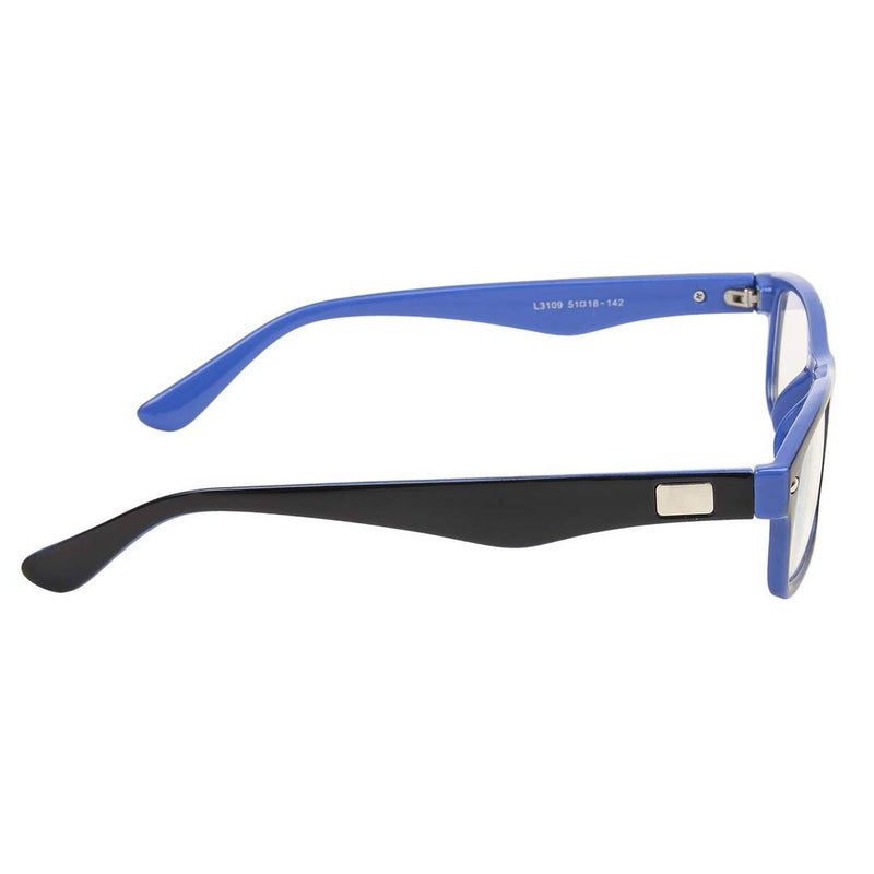 Black Rectangular Full Rim UV Protected Spectacle-Frame for Girls