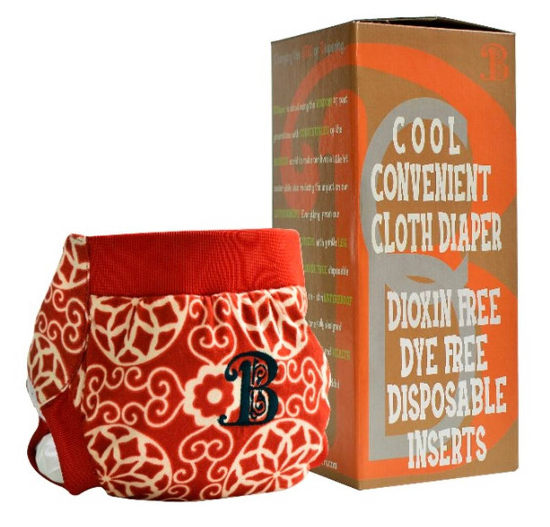 Rose Hybrid Diaper Cover with Disposable Insert