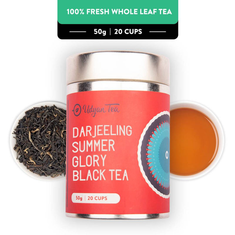 Udyan Tea - Darjeeling Summer Glory Black Tea - 50 gm