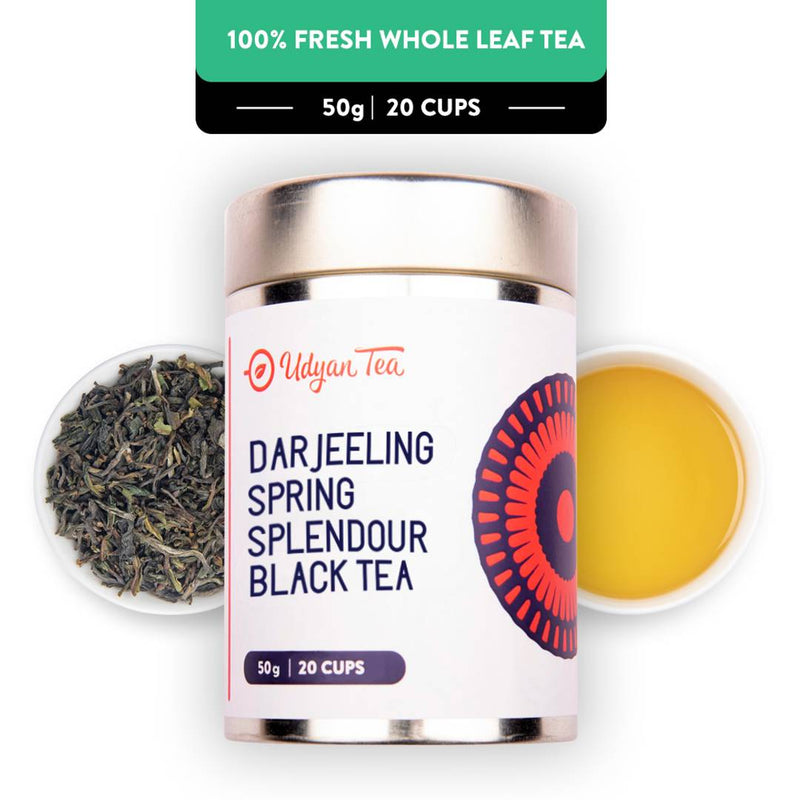 Udyan Tea - Darjeeling Spring Splendour Black Tea - 50 gm