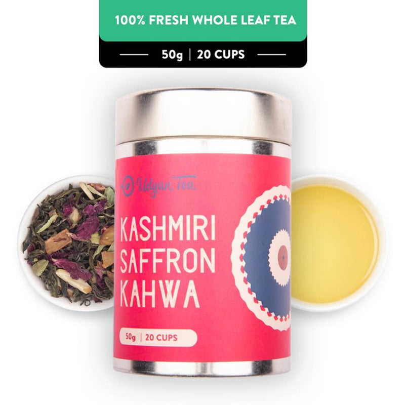 Udyan Tea - Kashmiri Saffron Kahwa - 50 gm