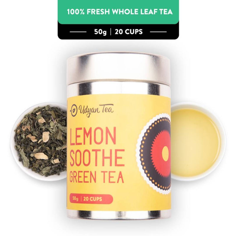 Udyan Tea - Lemon Soothe Green Tea - 50 gm