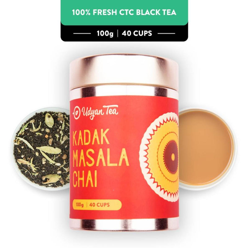 Udyan Tea - Kadak Masala Chai - 100 gm -Price Incl.Shipping