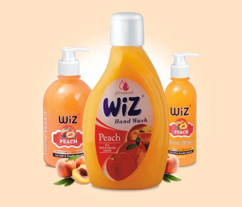 WIZ HAND WASH 450 ML BOTTLE(PEACH) Price Incl. Shippingðð