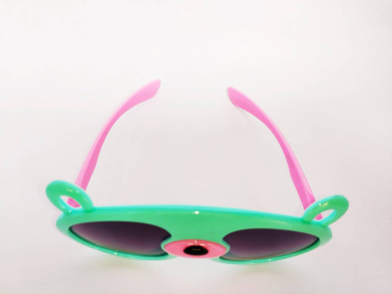 Adorable Green Goggle With Protective Hard Case For Kids (2 to 7 Years)