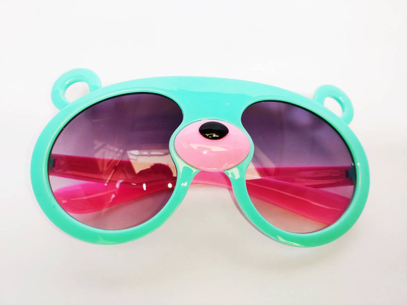 Adorable Green Goggle With Protective Hard Case For Kids (2 to 7 Years)