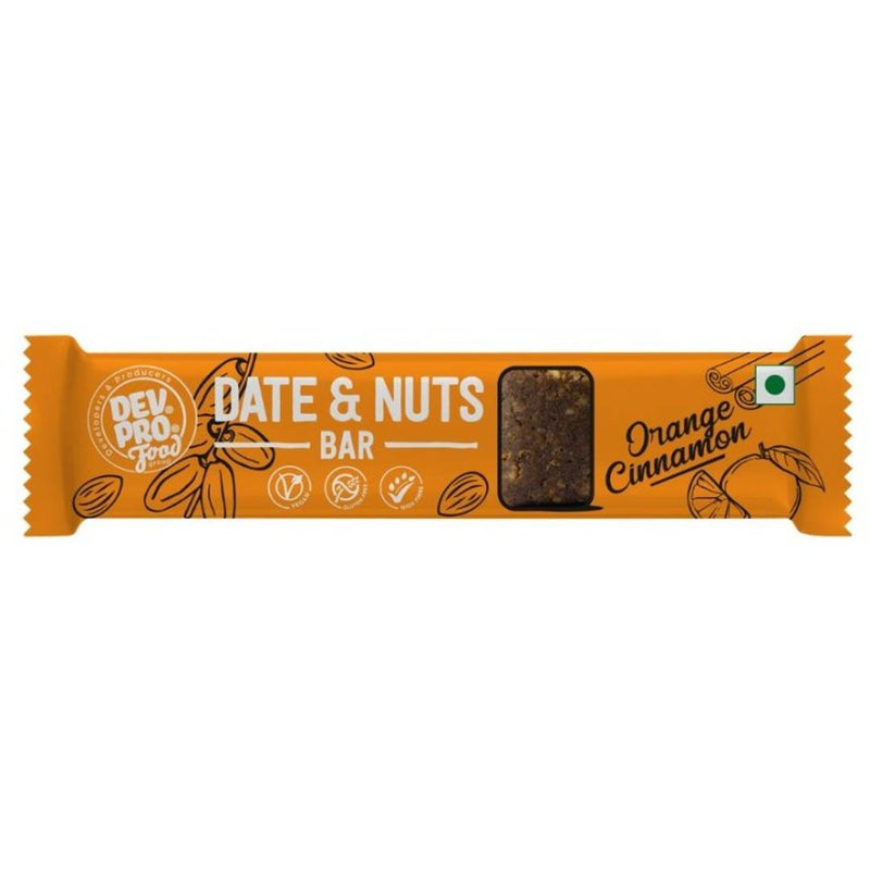 Pack Of 10-Date & Nuts Bar Apple Cinnamon