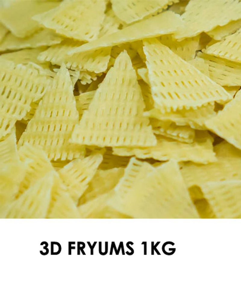 1kg 3D Fryums papad-Price Incl. Shipping