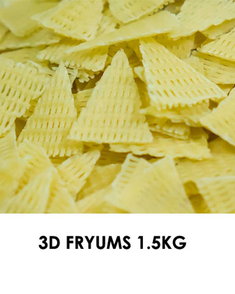 1.5 kg 3D Fryums papad-Price Incl. Shipping