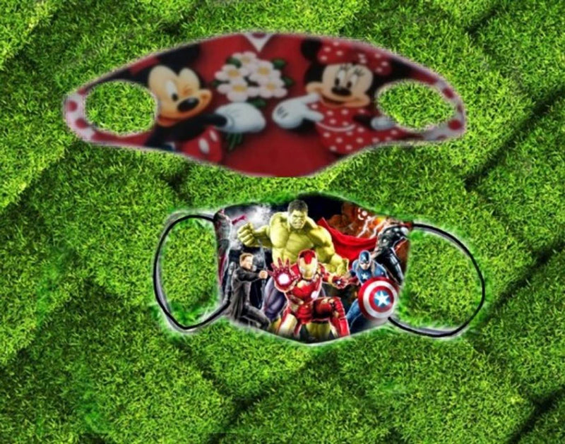 Stylish Printed Face Mask ( Pack of 2)