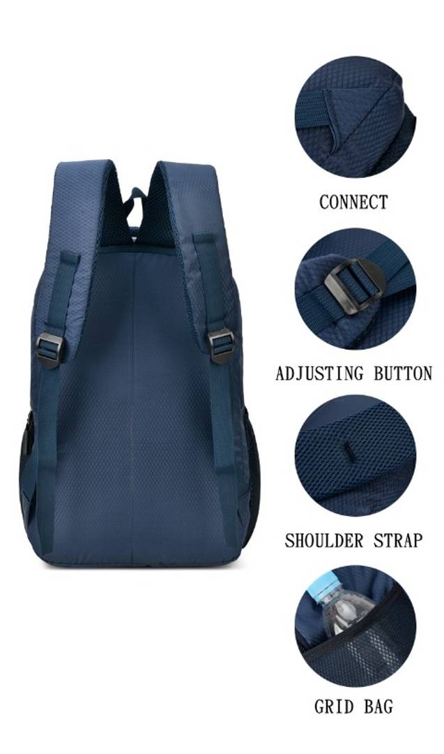 Force1 26 Litres lightweight casual waterproof backpack school bag office for mens boys girls women teens unisex laptop water proof resistant travel