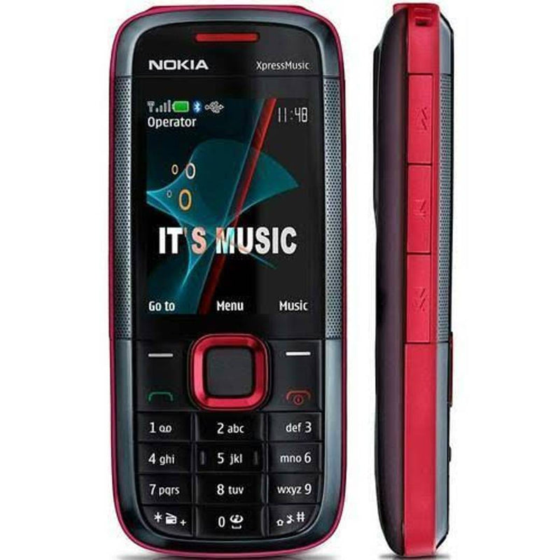 Refurbished Nokia 5130 Mobile Phone Red (6 Months Warranty)