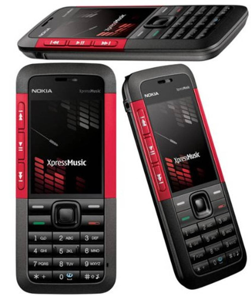 Refurbished Nokia 5310 Mobile Phone Red (6 Months Warranty)