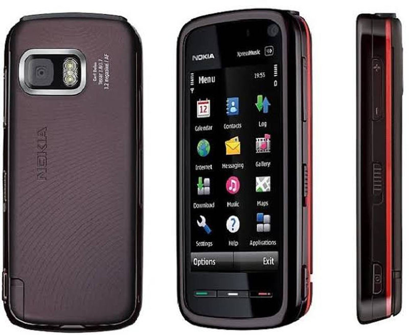 Refurbished Nokia 5800 Mobile Phone Brown