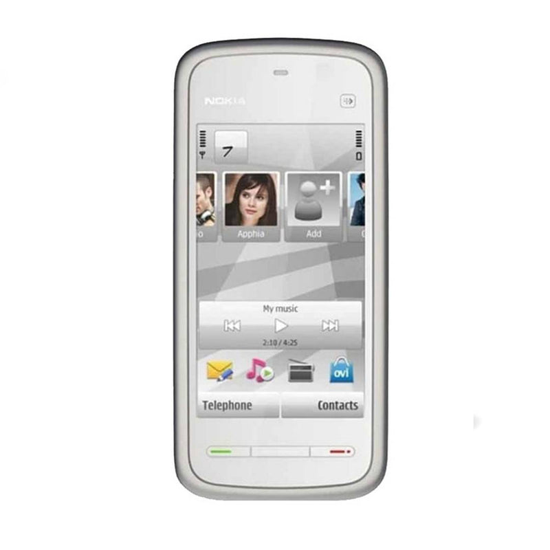 Refurbished Nokia 5233 Mobile Phone White (6 Months Warranty)