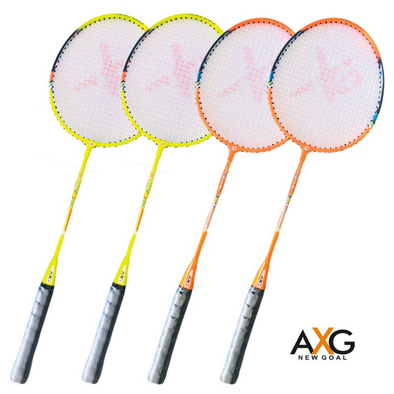 AXG New Goal Advance Badminton Rackets Set Of 4