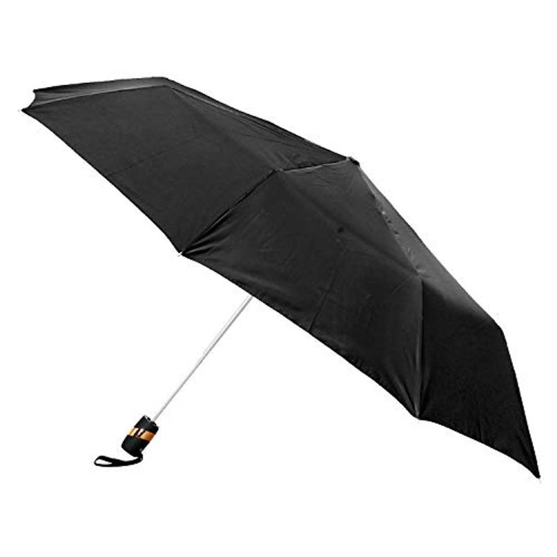 Umbrella  Button Open Rain & Sun Protective Umbrella (Black )