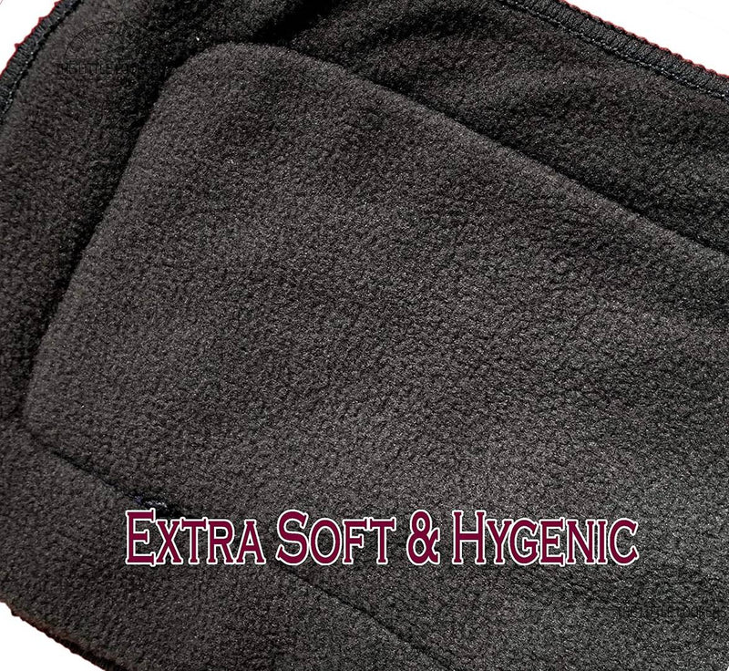 Adjustable Cloth Diaper Nappy With Bamboo Charcoal Diaper Liners Insert Pads For Kids I Age 0-2 Years