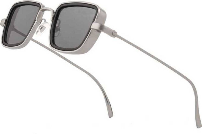 Kabir Singh Sunglasses Silver, Black