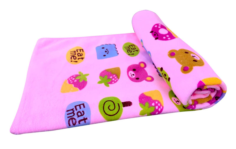 Premium Microfiber Printed Towel For Infant Kids