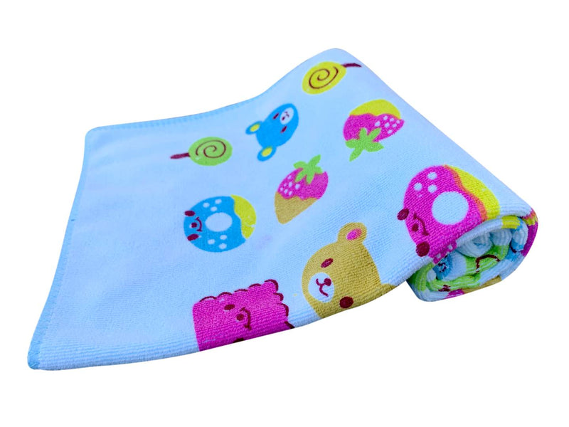 Premium Microfiber Printed Towel For Infant Kids