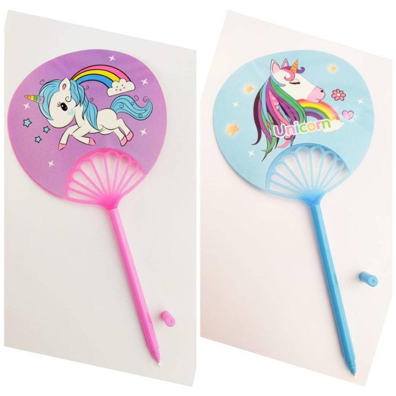 Designer Fan Pens (Pack of 2)