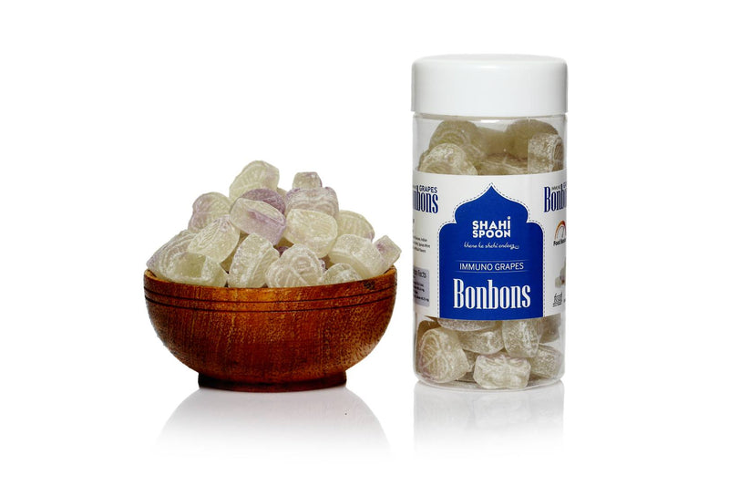Shahi Spoon Immuno Booster Candy - Grapes Bonbons,150g  - Price Incl. Shipping