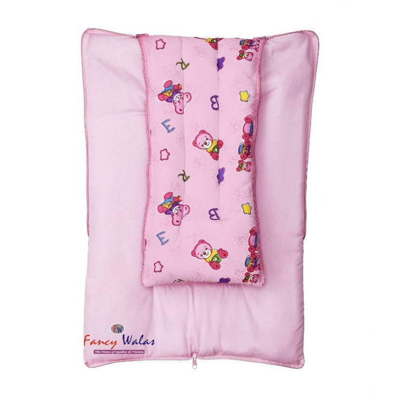 New Born Baby Cotton Fabric Baby Hooded Blanket Cum Wrapping Sleeping Bag