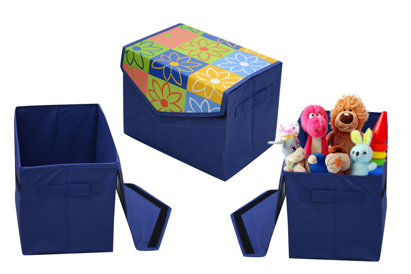 Printed Laminated Non Woven Toy Box Or Multipurpose Storage Box