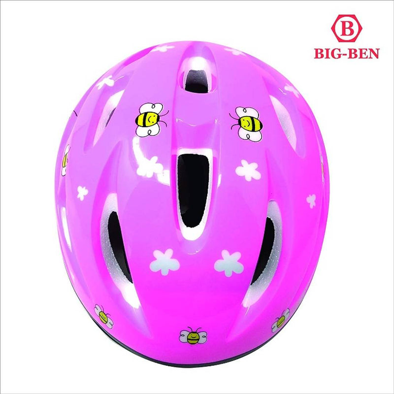 Premium Pink Cycling  Headprotector For Kids