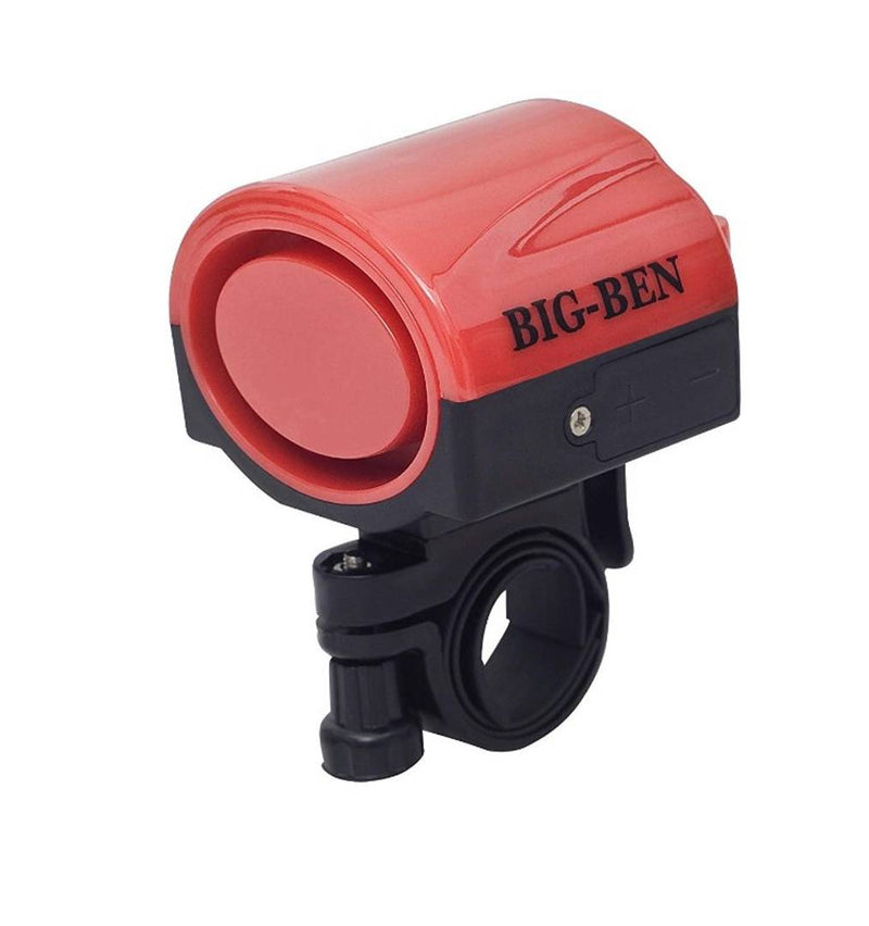 Premium Red Siren Horn Loud Handlebar Alarm Bell Ring For Bicycle