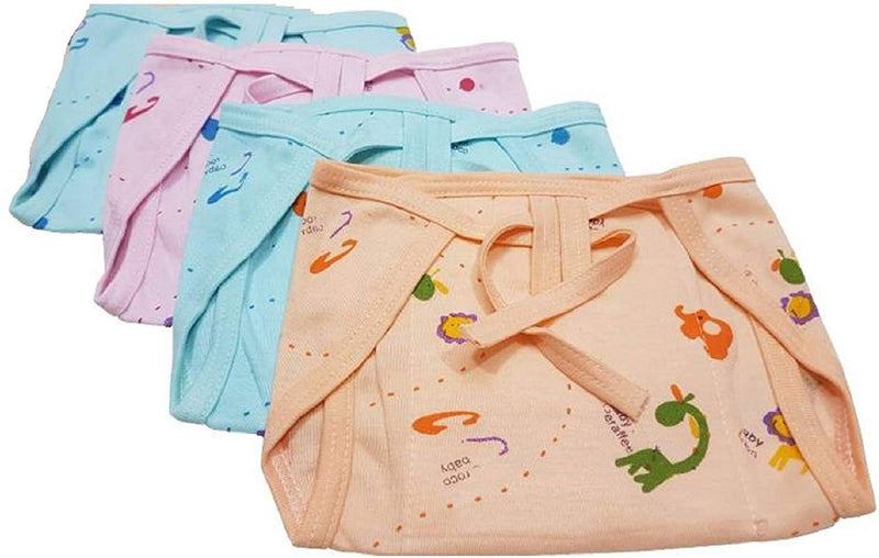 Baby Super Soft Reusable Cotton Hosiery Nappies/Langot/Cloth Diaper (0-3 Months) (Pack of 5)