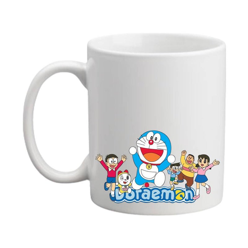 Premium White Printed Coffee Ceramic Mug For Kids