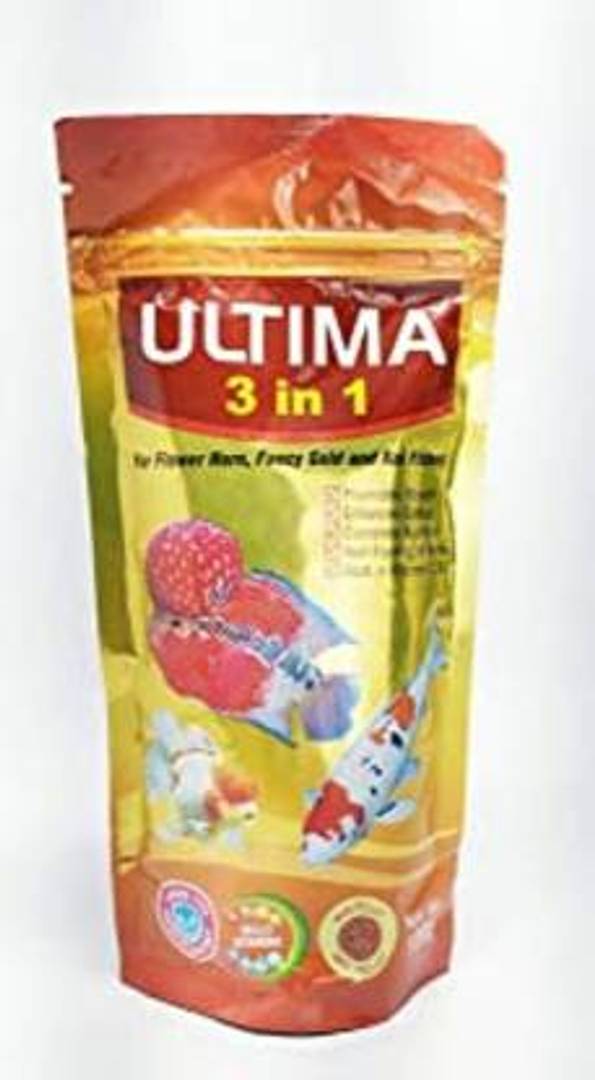 Taiyo Ultima 3-In-1 100Gm Pouch Sea Food Dry Adult Fish Food