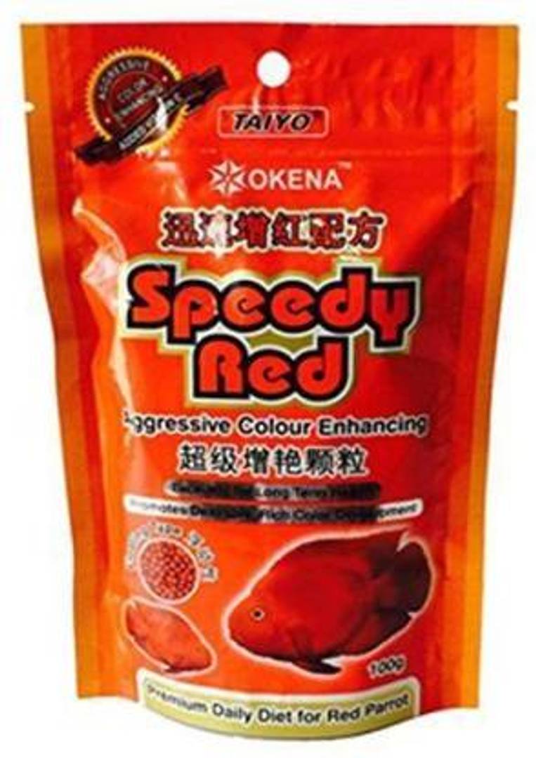 Taiyo Speedy Red 100Gr Dry New Born, Young, Adult Fish Food