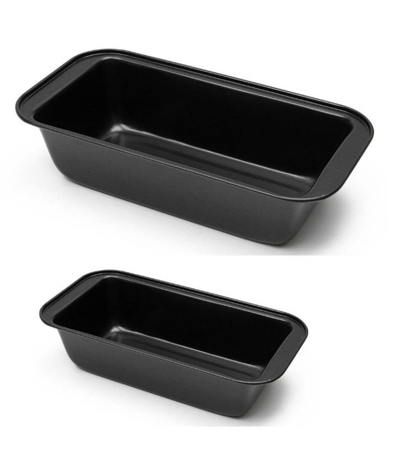Non Stick Coated Aluminium Bread Loaf Tin Cake Mould Combo Set of 2