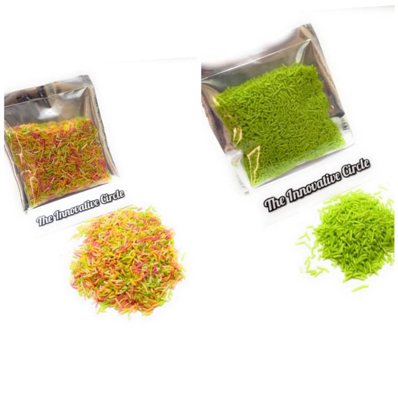 Cake Decorations Strands/Confetti - Pack of 2