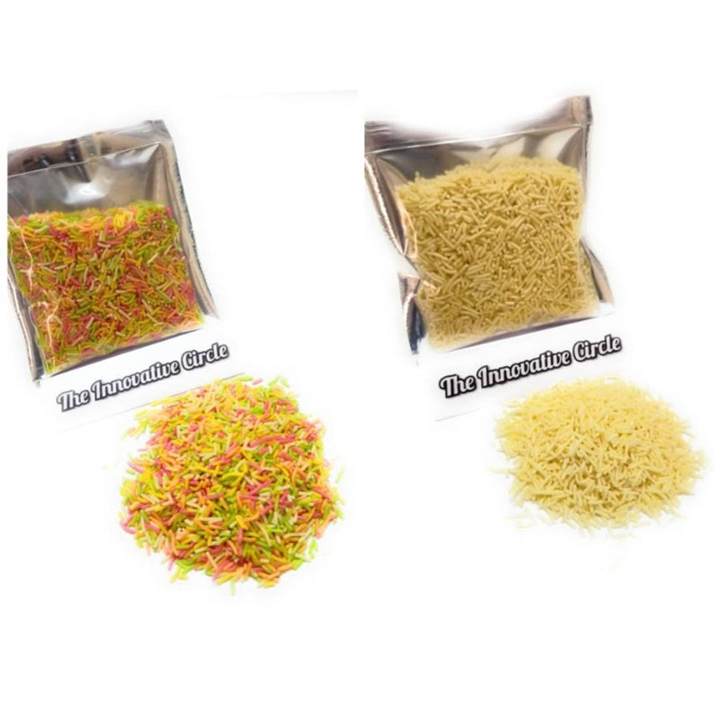Cake Decorations Strands/Confetti - Pack of 2