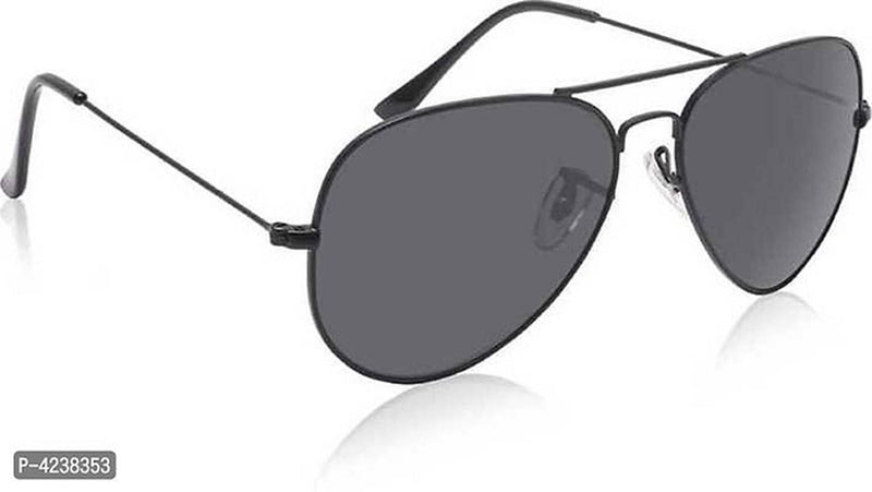 Premium Black Metal Frame Unisex Sunglasses