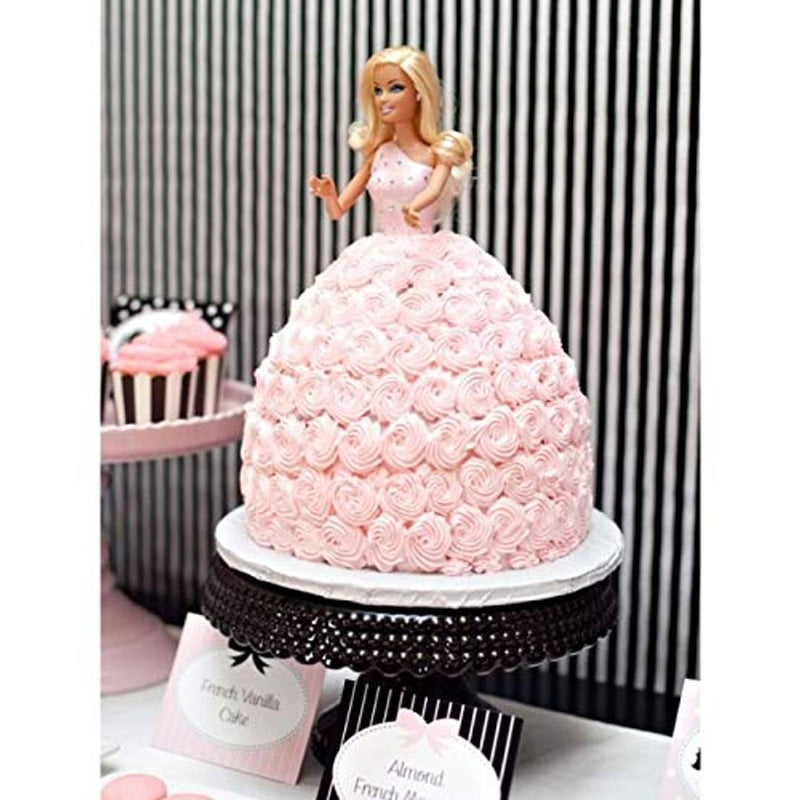 Kitchen's Pride Doll Princess Frock Shape 7×7×5 Inch Barbie Cake Mould Bake Tin - Set of 1