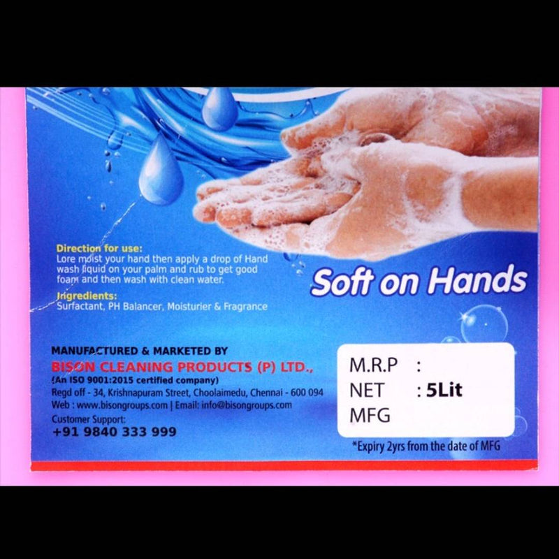 Bison Lora Hand Wash Gel (5L)