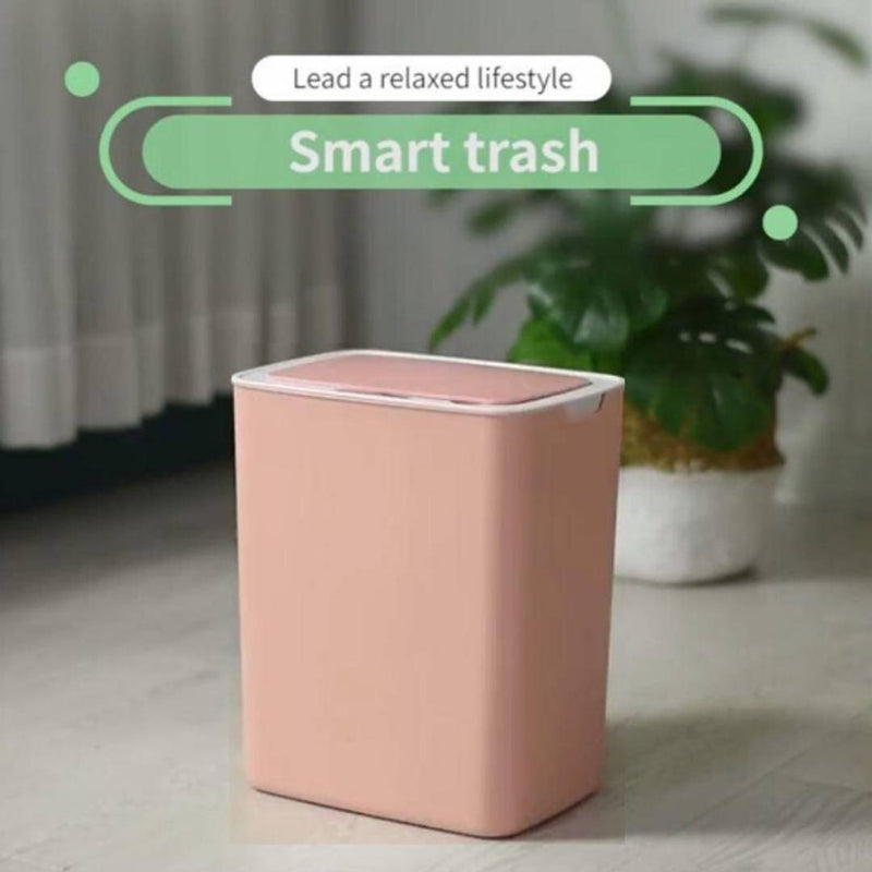 Kumaka Smart Dustbin | Touch-Free Trash | Automatic Garbage Can | Infrared Motion Sensor with Lid | Best for Kitchen Bathroom Office Bedroom | Battery Version