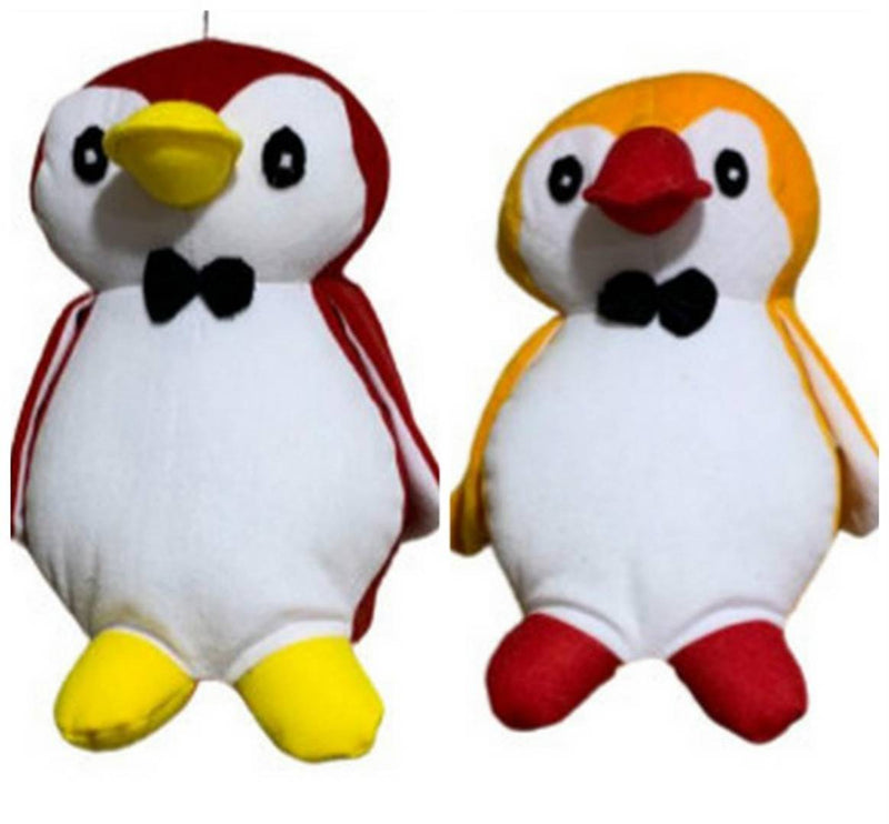 Beautiful Multicoloured Penguin Sleeping Pillow for Kids (Pack of 2)